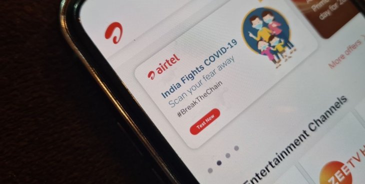 Airtel Covid Symptom Checker