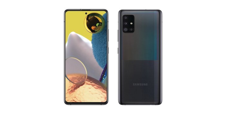 Samsung Galaxy A51 5g Press Render