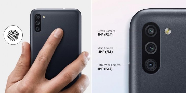 samsung m11 camera details