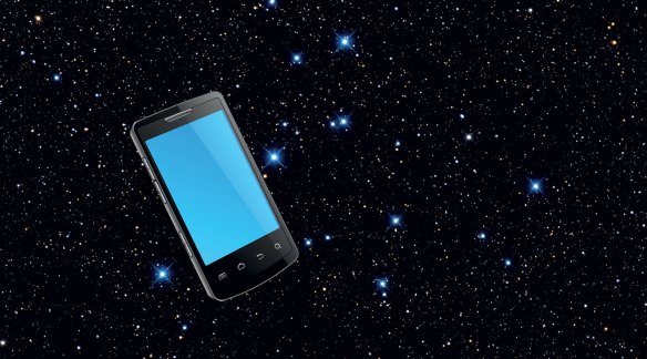 Smartphone In Space