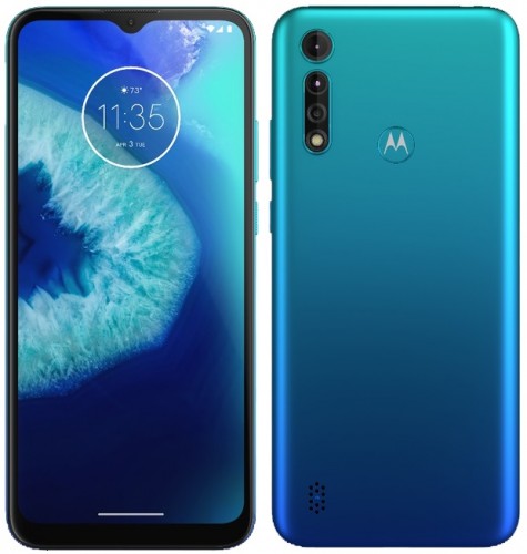 Moto G8 Power Lite Front Back