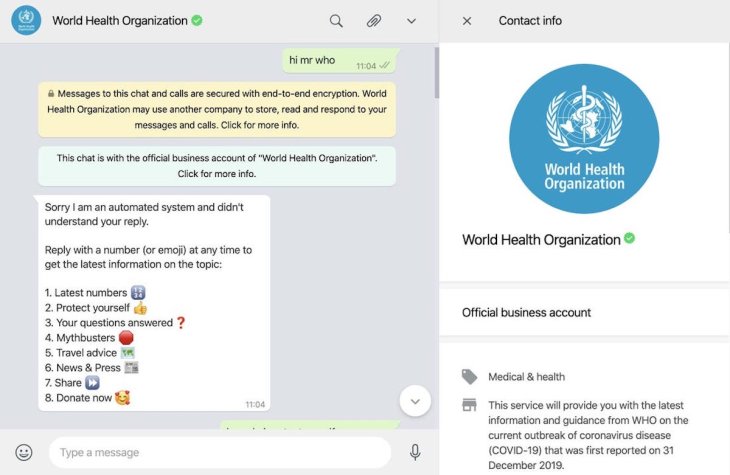 Whatsapp Chatbot