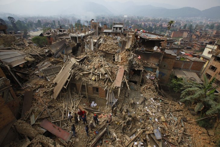 delhi earthquake Nepal 2015