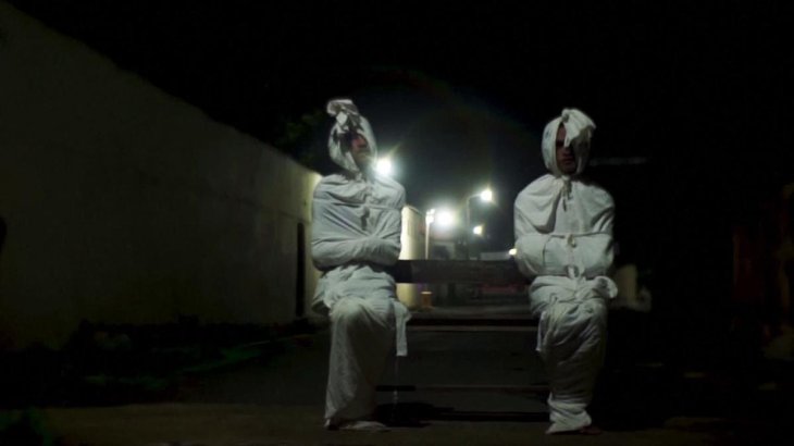 Ghosts are roaming in the central Java province in Indonesia