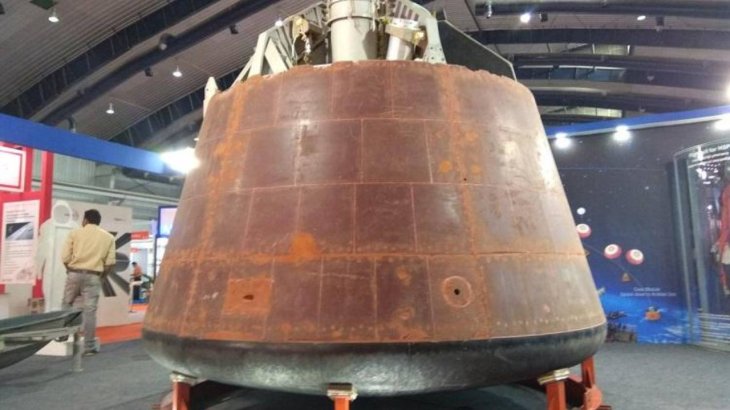 ISRO crew module capsule