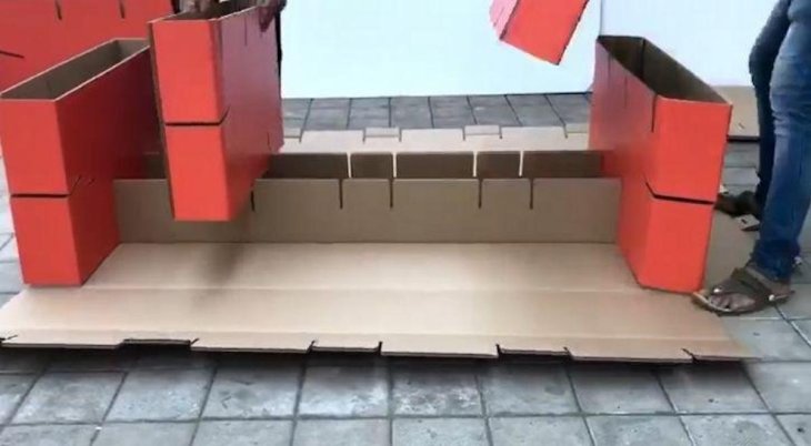 Cardboard Bed 2