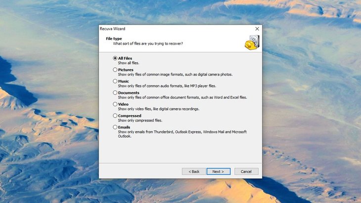 Restore files in Windows and macOS