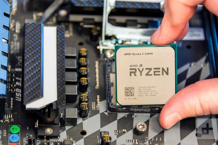 The Ryzen 3 2200G processor