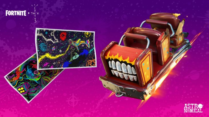 Fortnite Astro Cyclone Glider virtual concert