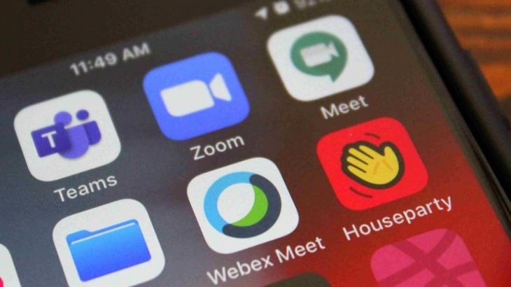 Zoom video conferencing app