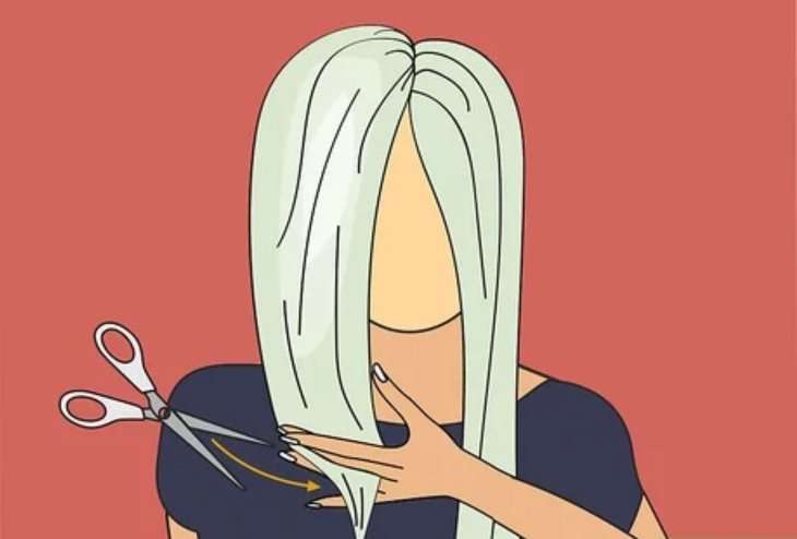 how to cut hair at home