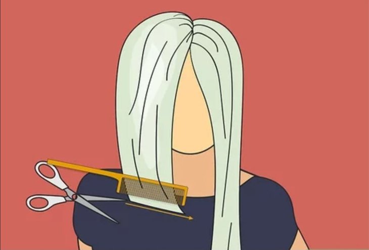 how to cut hair at home