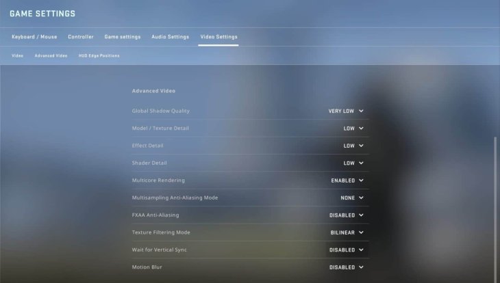 best csgo settings for mac 2017
