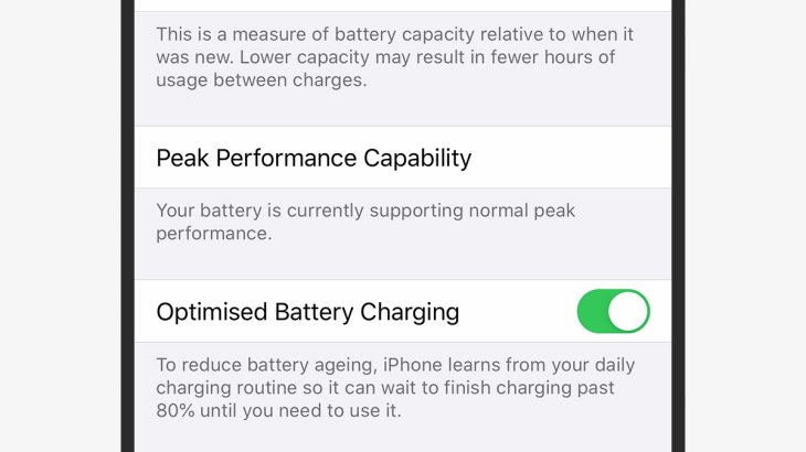 Optimize charging