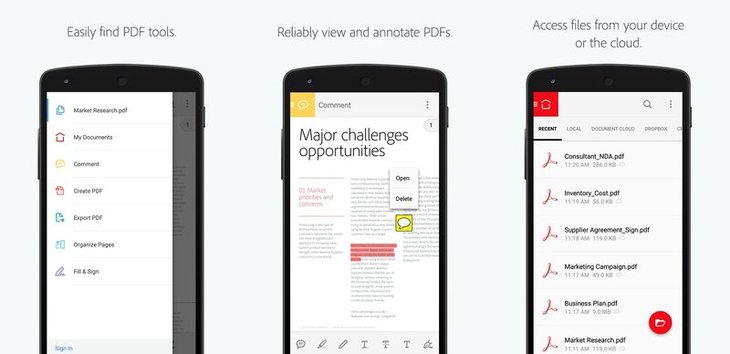 Pdf Apps Download For Android Mobile Adobe Acrobat