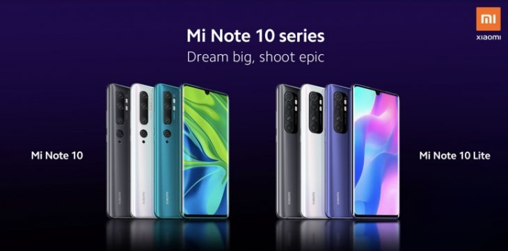 Xiaomi Mi Note 10 Vs Mi Note 10 Lite