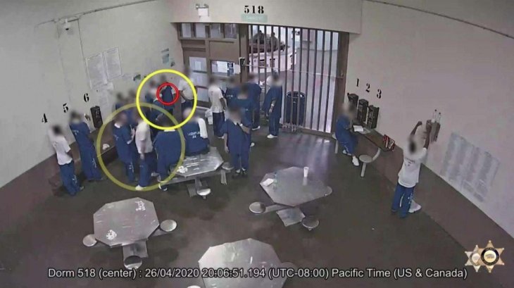 several inmates tried to get the coronavirus so that they could be released