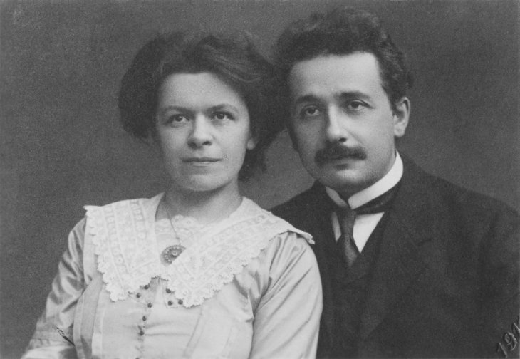 Einstein And His Wife