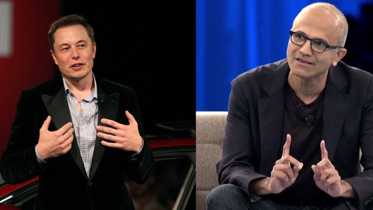 supercomputer elon musk satya nadella