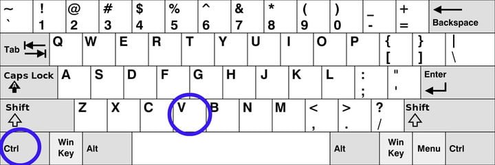 How To Copy And Paste On Keyboard Ctrl V