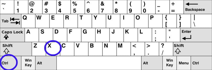 How To Copy And Paste On Keyboard Ctrl X