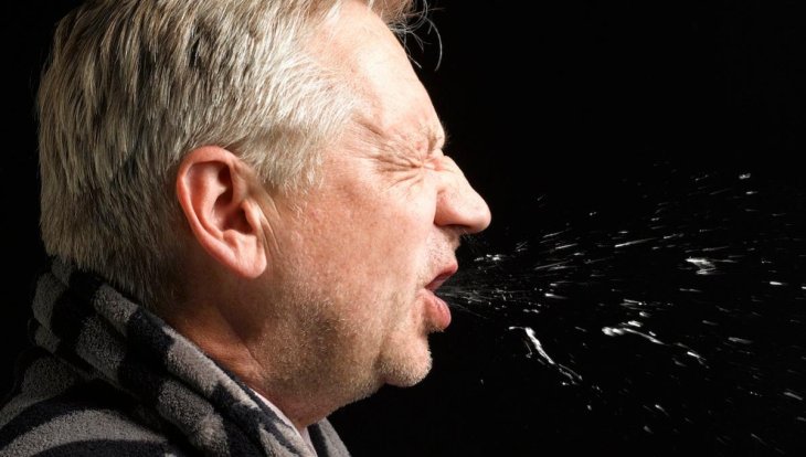 Coughing is one way to spread the virus