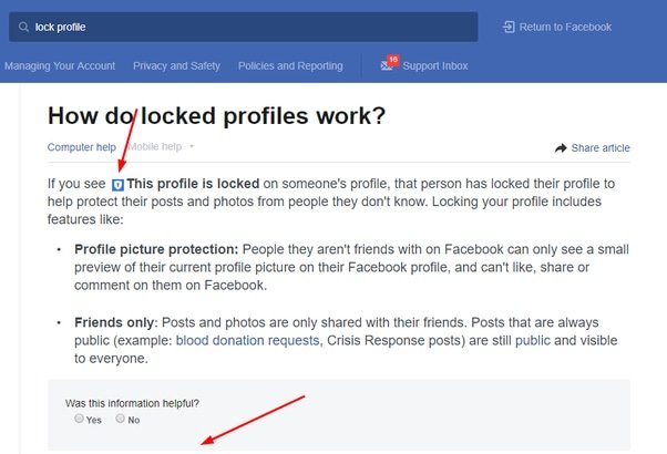 Facebook India: How To Use 'Lock Facebook Profile' Feature - MobyGeek.com