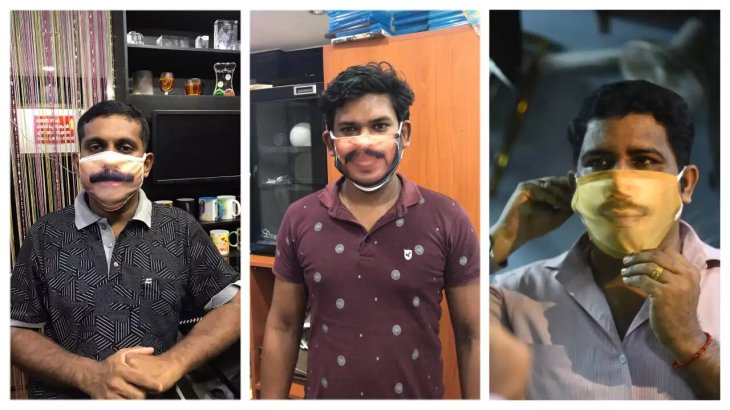 masks printed faces Kerala