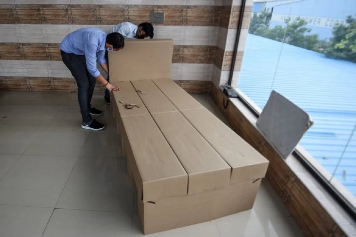 Cardboard Bed 2