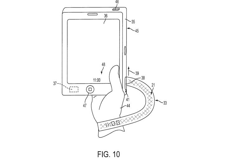 Apple patent fabric wearables