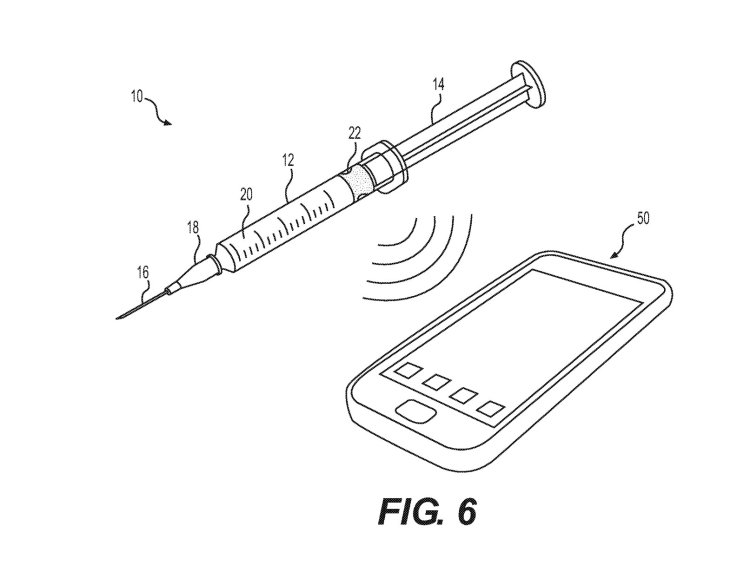 Alphabet patent smart syringes