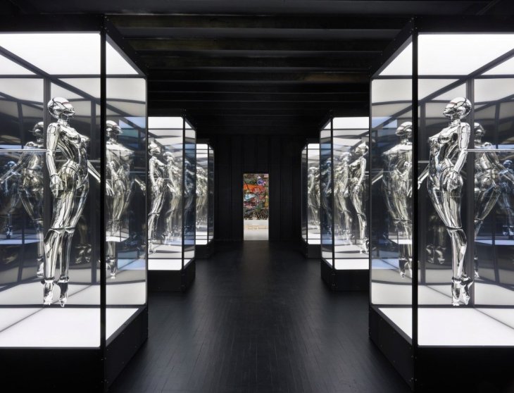 Elon Musk sexy robot artwork 