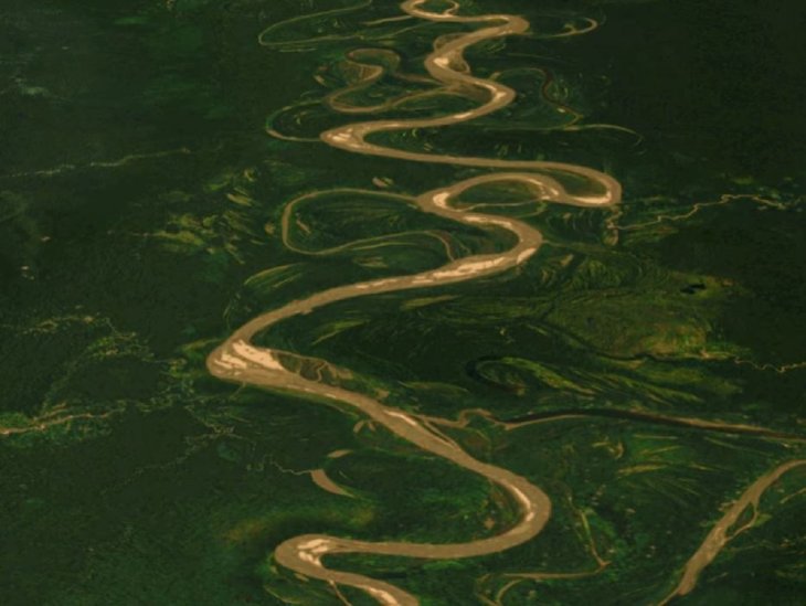 River In Amazon Change Course