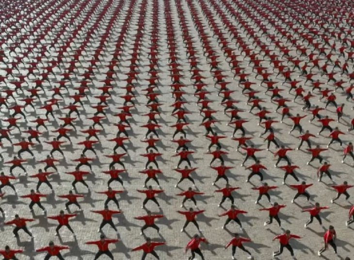 Shaolin Kungfu Students