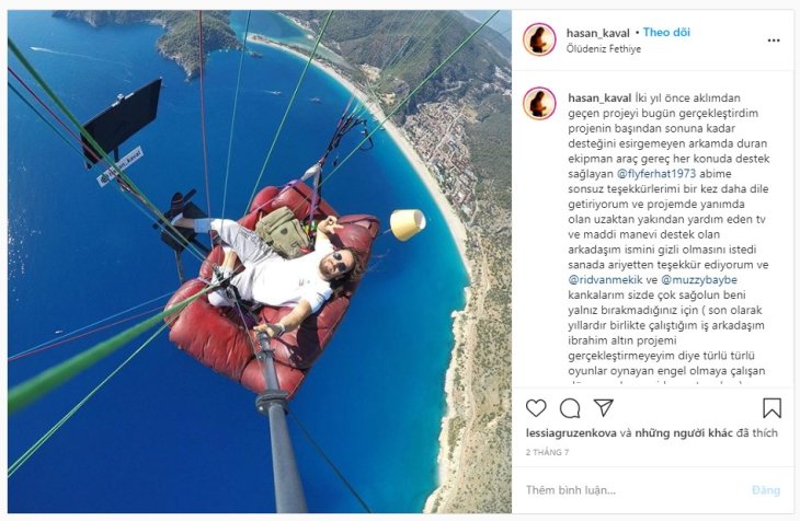 paragliding couch