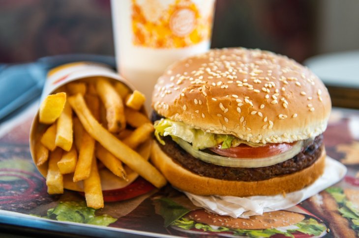 methane cows burger king