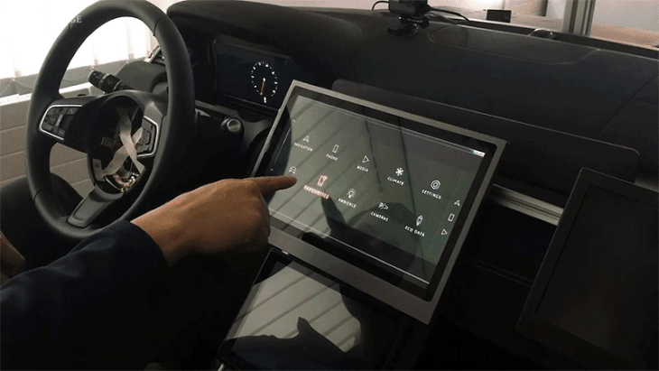touchless screen