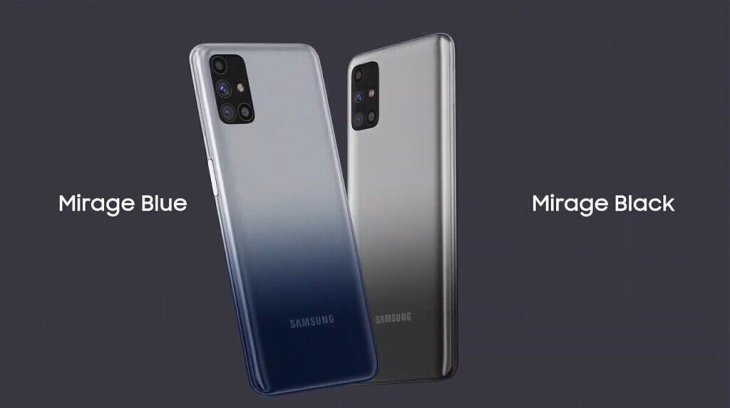 samsung m31s price blue colour