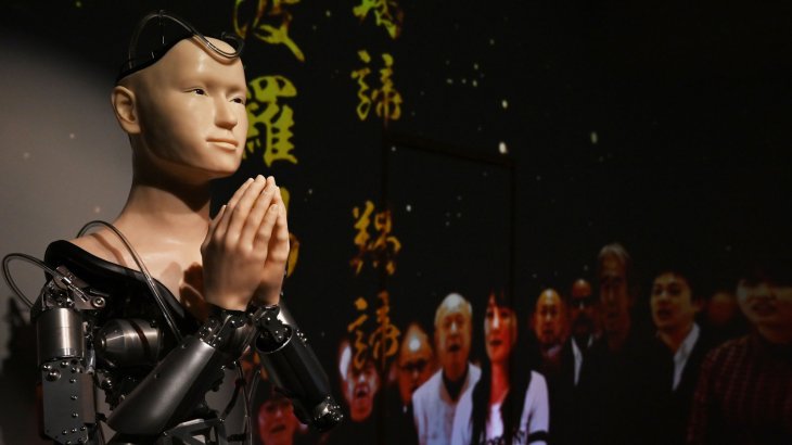 god robots Mindar Buddhism