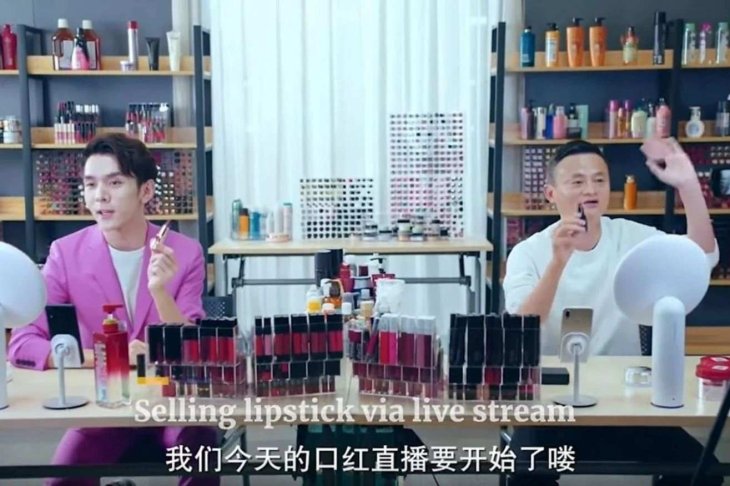 Even Jack Ma livestreams to sell Alibaba products