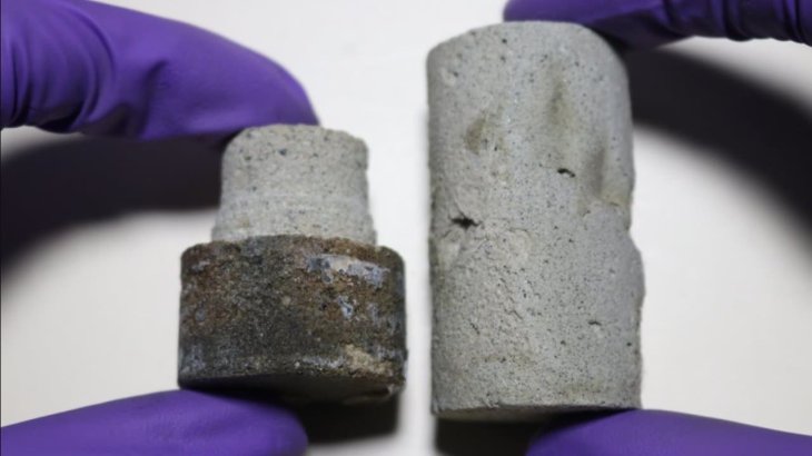 Space Bricks on the moon