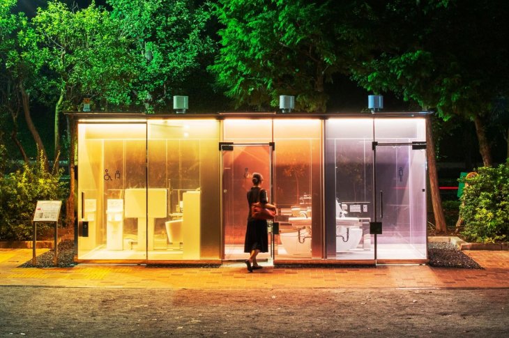 Transparent Bathroom