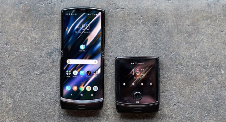 The foldable Motorola Razr 2019