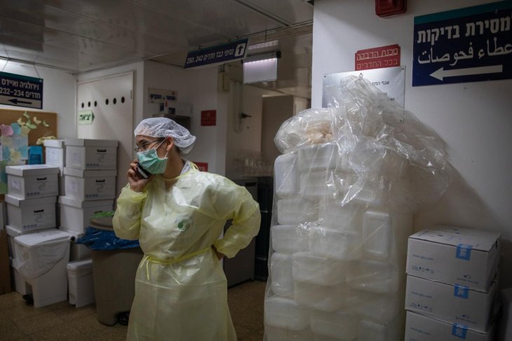 covid-19 pool testing method Israel 