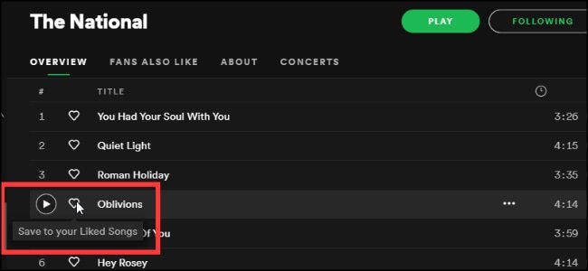 spotify organise your music