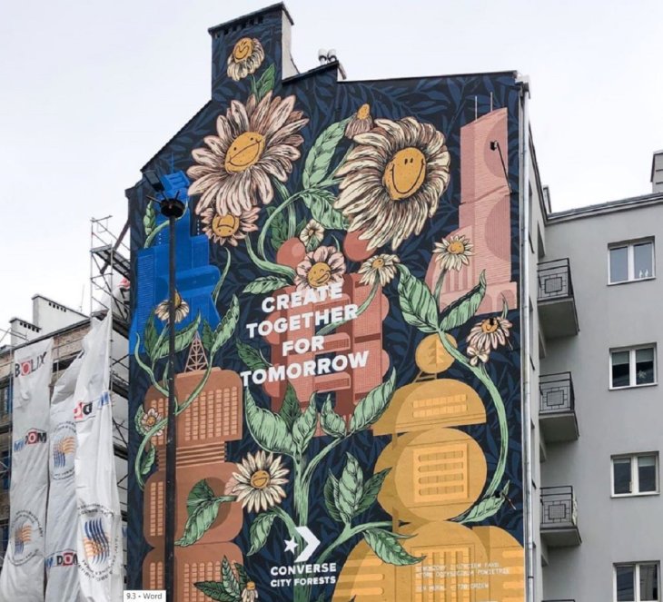 This mural has the cleaning power of 780 trees