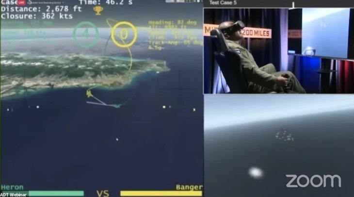 AI human dogfight