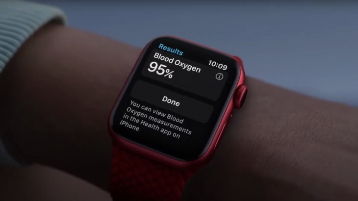 Apple Watch Series 6 Blood Oxygen Monitoring