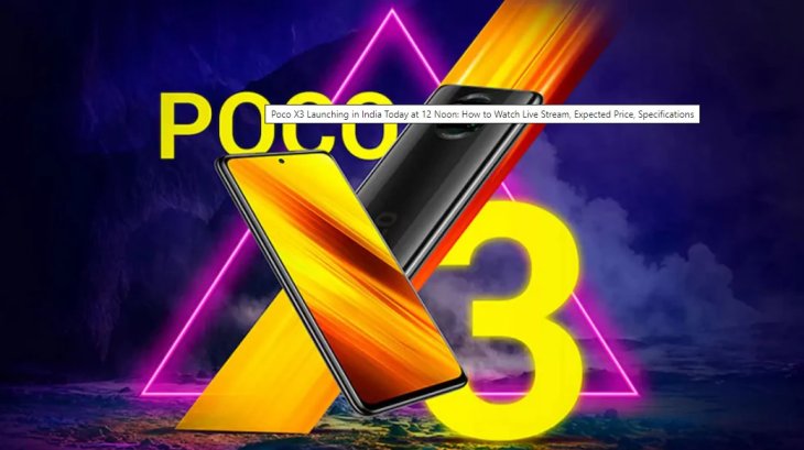 Poco X3 Feature