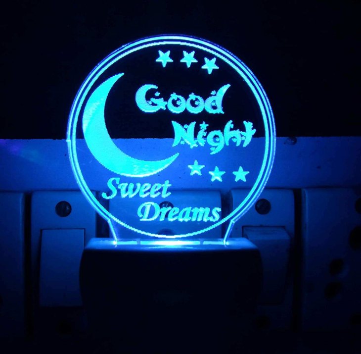 3D Illusion Night Lamp India